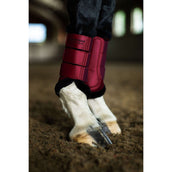 Equestrian Stockholm Beenbeschermers Fur Mesh Merlot
