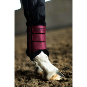 Equestrian Stockholm Beenbeschermers Fur Mesh Merlot