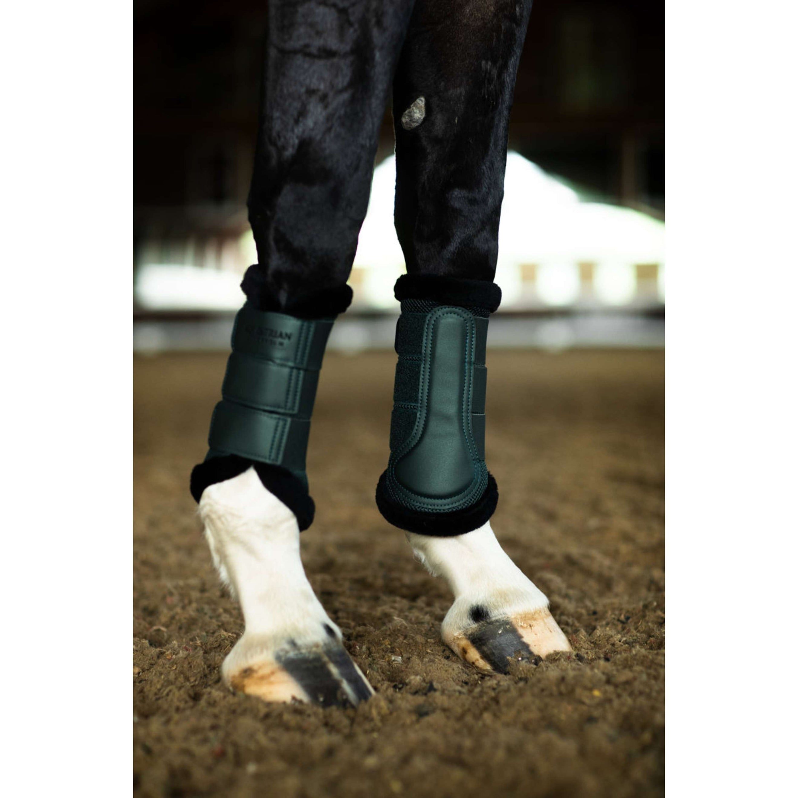 Equestrian Stockholm Beenbeschermers Fur Mesh Sycamore Green Equestrian Stockholm Beenbeschermers Fur Mesh Sycamore Green