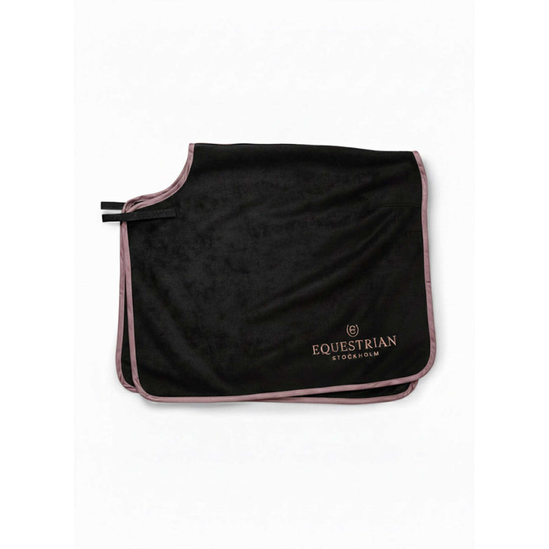 Equestrian Stockholm Quarter Sheet Heavy Fleece Zwart/Blush