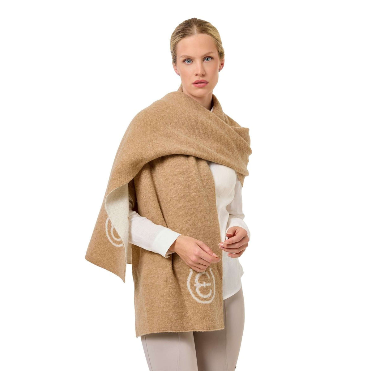 Equestrian Stockholm Sjaal Woven Sand