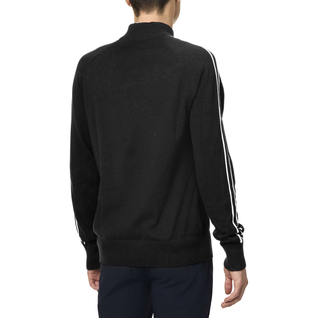 Equestrian Stockholm Knitted Zip Top Heren Zwart