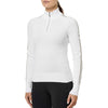 Equestrian Stockholm Knitted Zip Top Wit