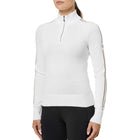 Equestrian Stockholm Knitted Zip Top Wit