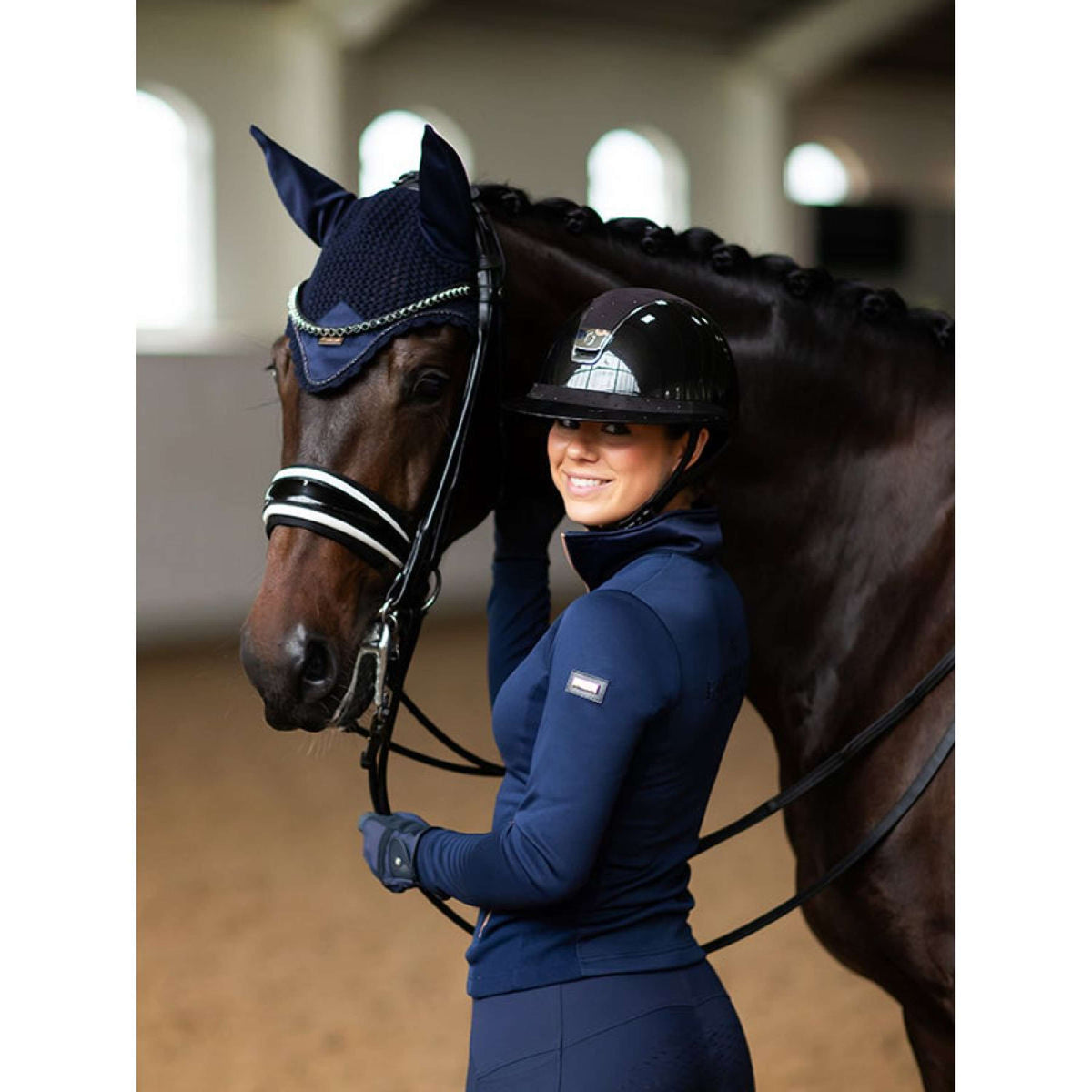 Equestrian Stockholm Oornetje Modern Lagoon Blush