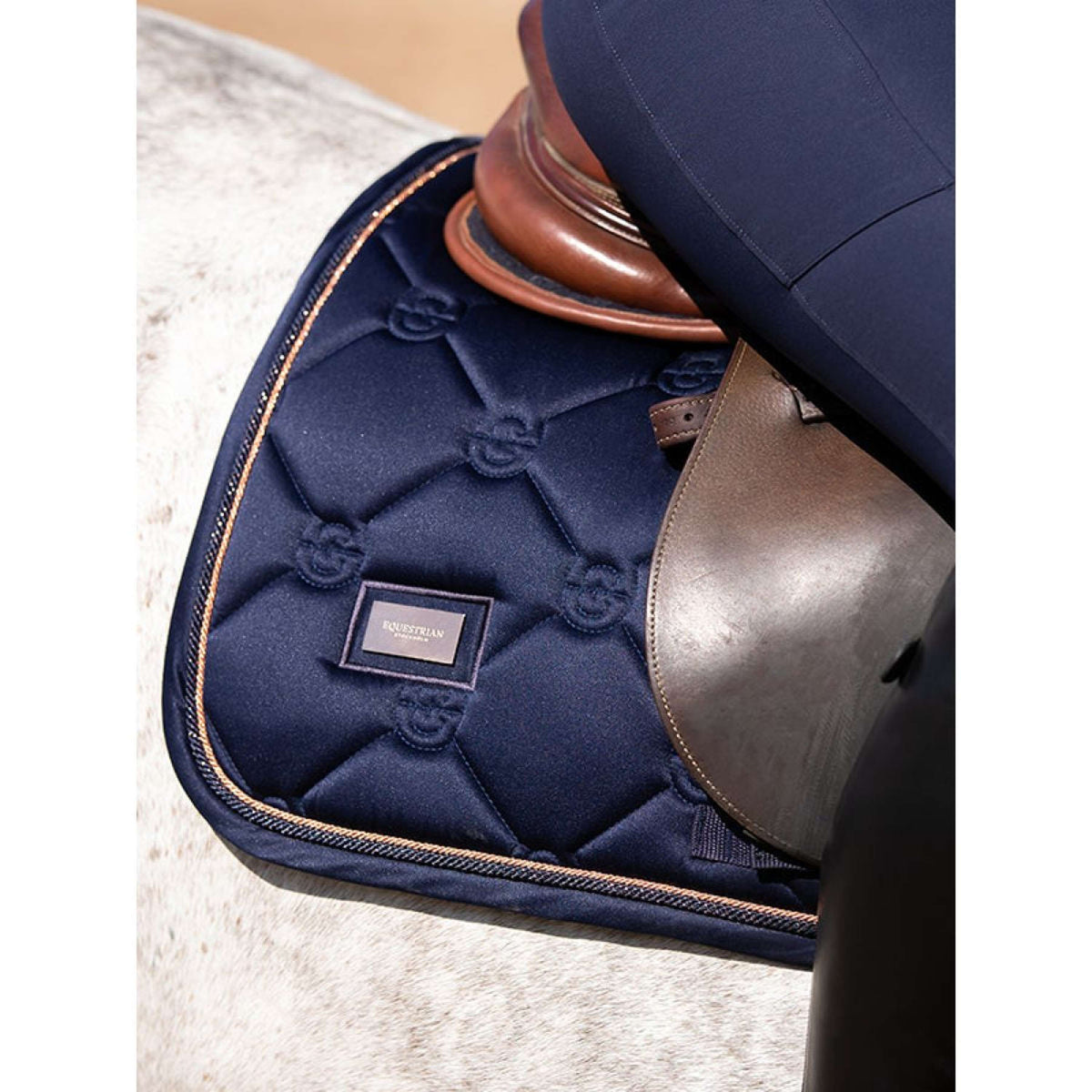 Equestrian Stockholm Zadeldekje Springen Lagoon Blush