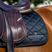 Equestrian Stockholm Zadeldekje Line Springen Zwart