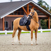 Equestrian Stockholm Zadeldekje Line Dressuur Zwart