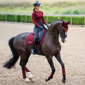 Equestrian Stockholm Zadeldekje Line Dressuur Bordeaux