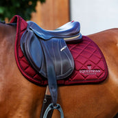 Equestrian Stockholm Zadeldekje Line Springen Bordeaux
