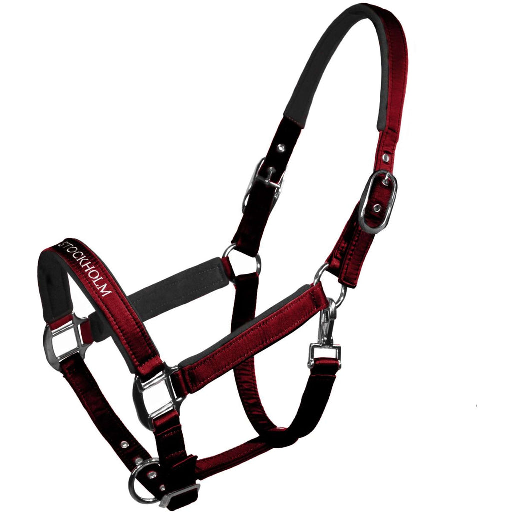 Equestrian Stockholm Halster Line Bordeaux
