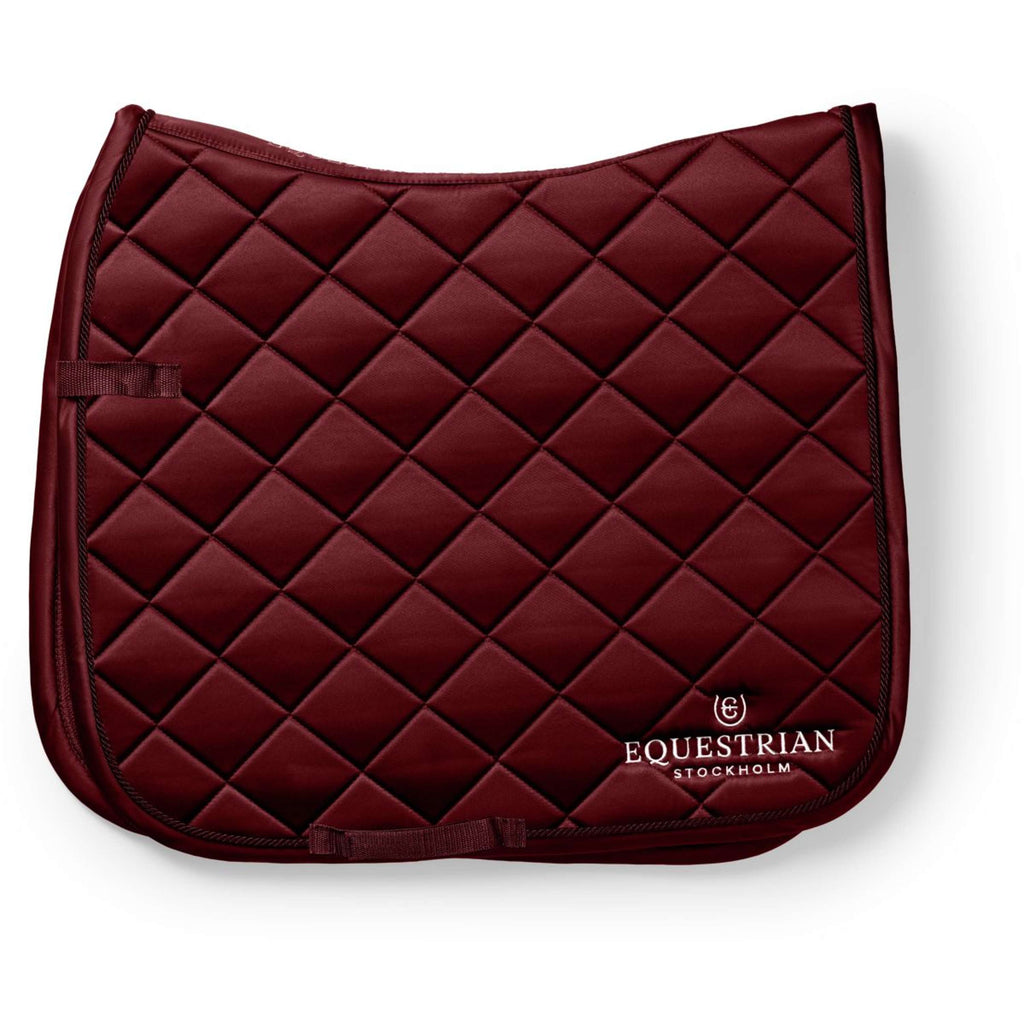 Equestrian Stockholm Zadeldekje Line Dressuur Bordeaux