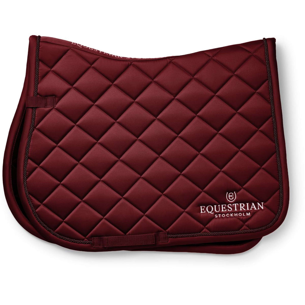 Equestrian Stockholm Zadeldekje Line Springen Bordeaux