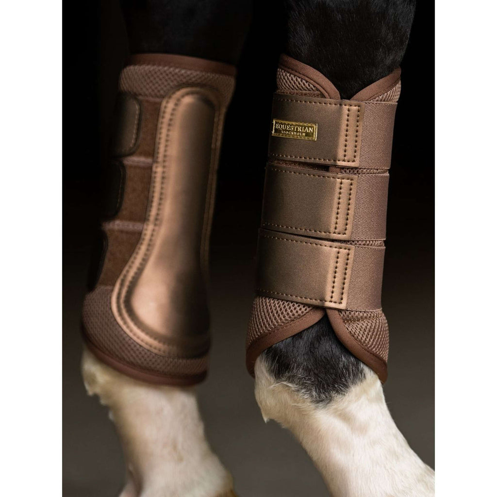 Equestrian Stockholm Beenbeschermers Classic Mesh Champagne