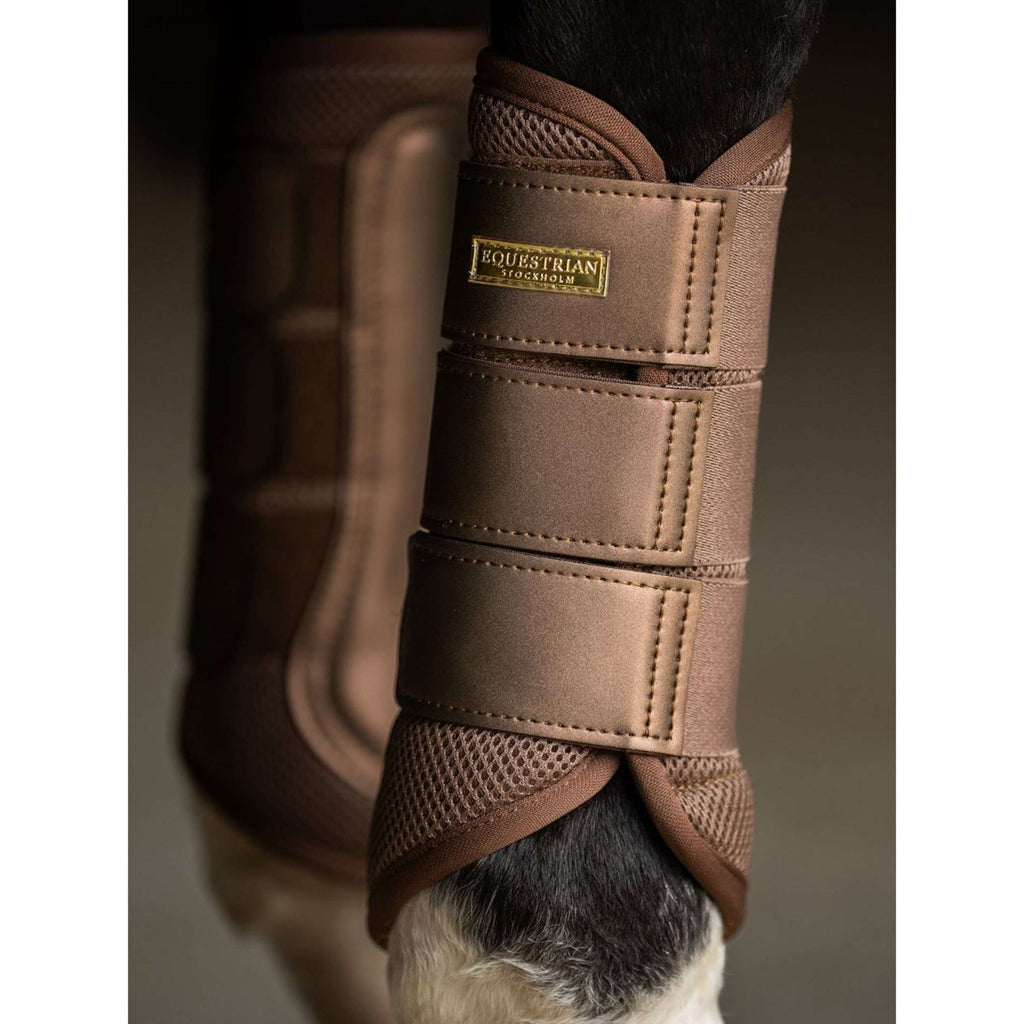 Equestrian Stockholm Beenbeschermers Classic Mesh Champagne