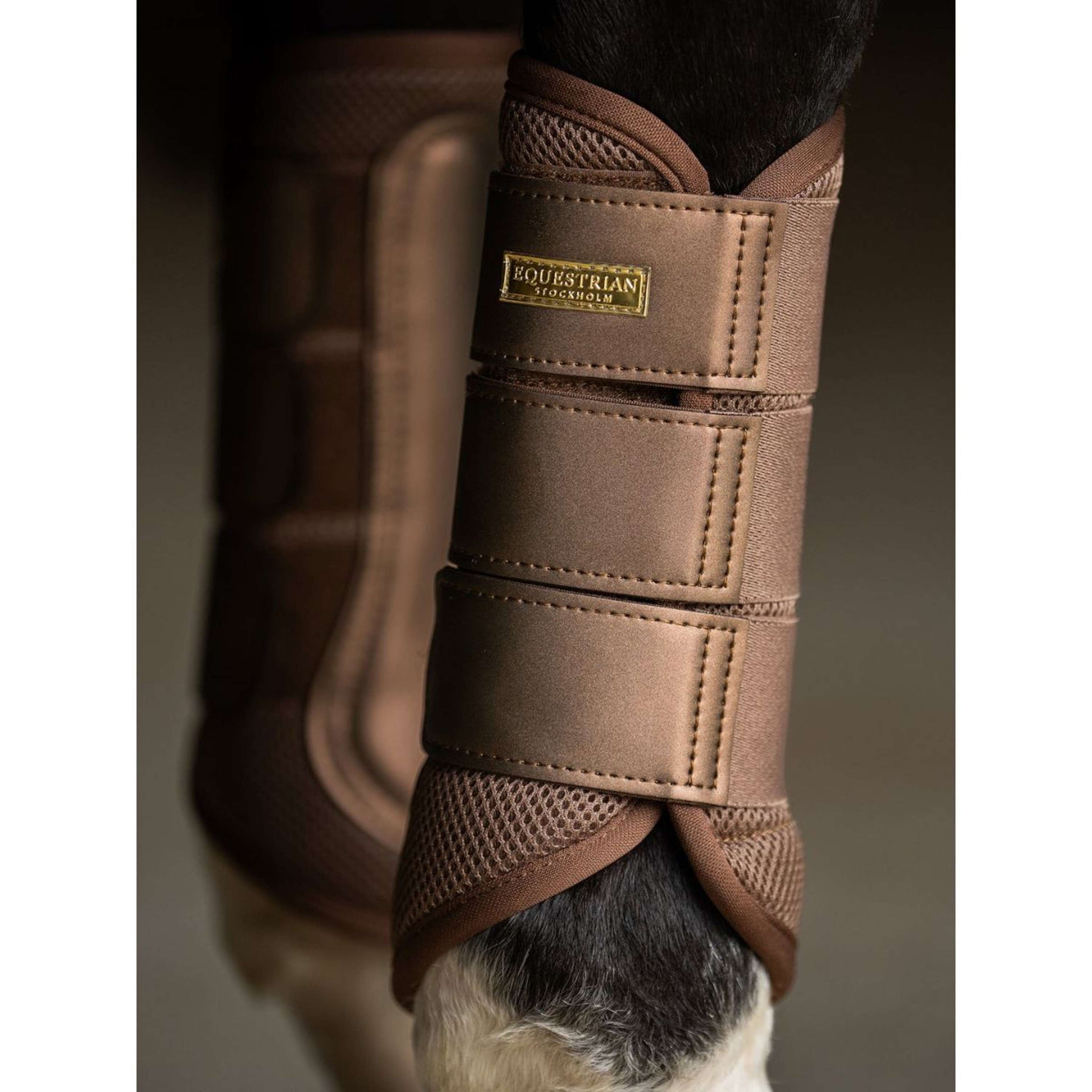 Equestrian Stockholm Beenbeschermers Classic Mesh Champagne