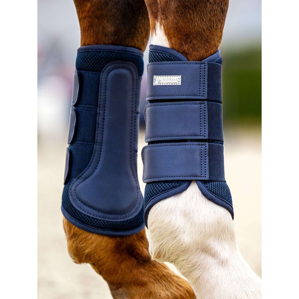 Equestrian Stockholm Beenbeschermers Classic Mesh Midnight Blue