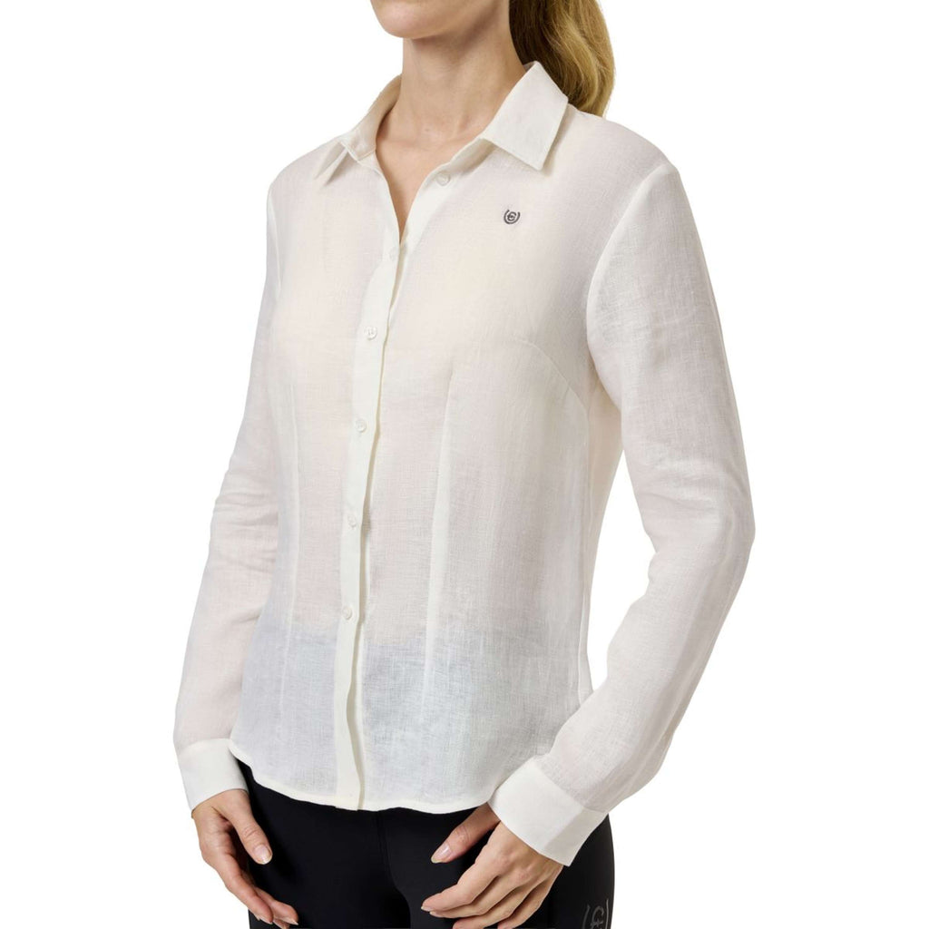 Equestrian Stockholm Shirt Linen Wit