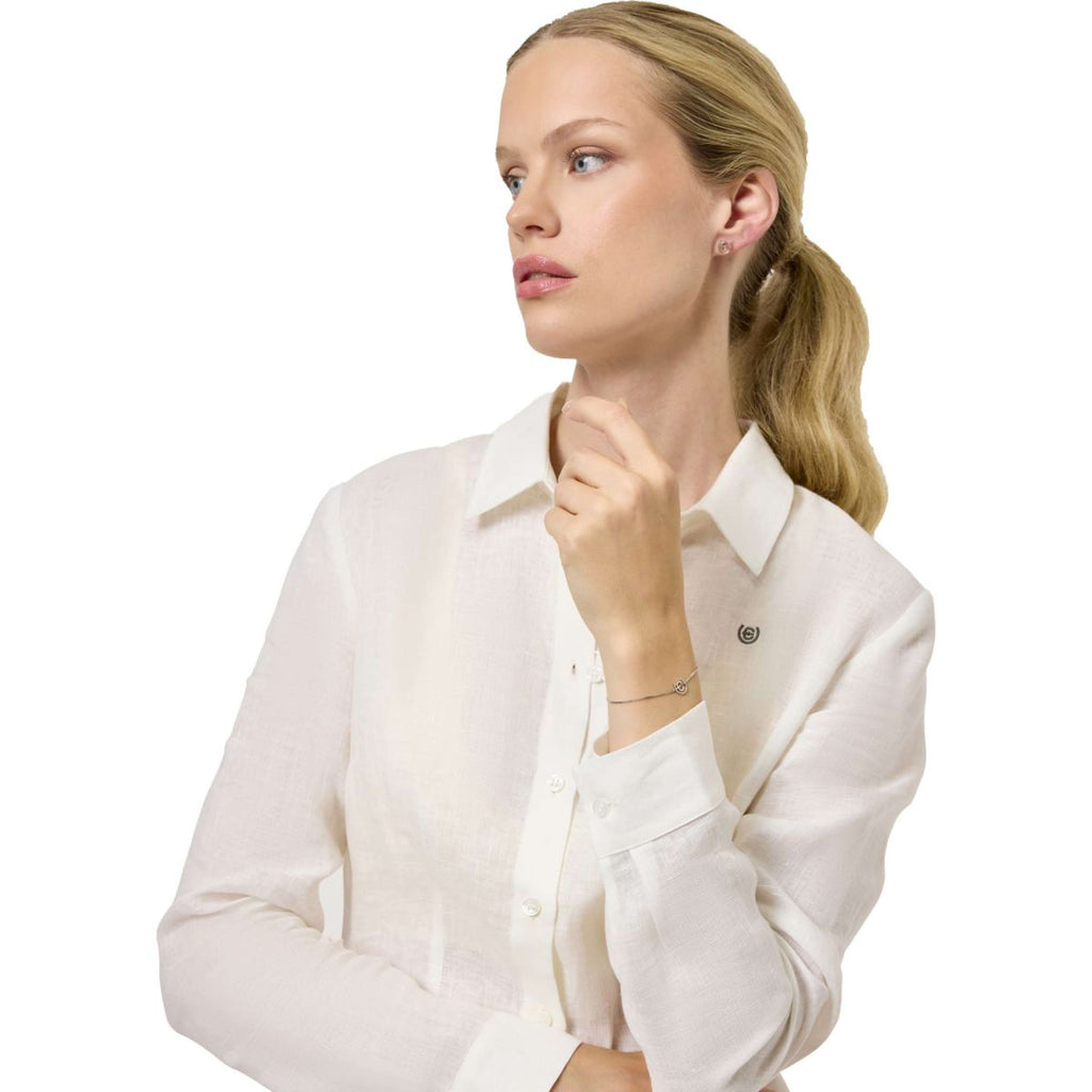 Equestrian Stockholm Shirt Linen Wit