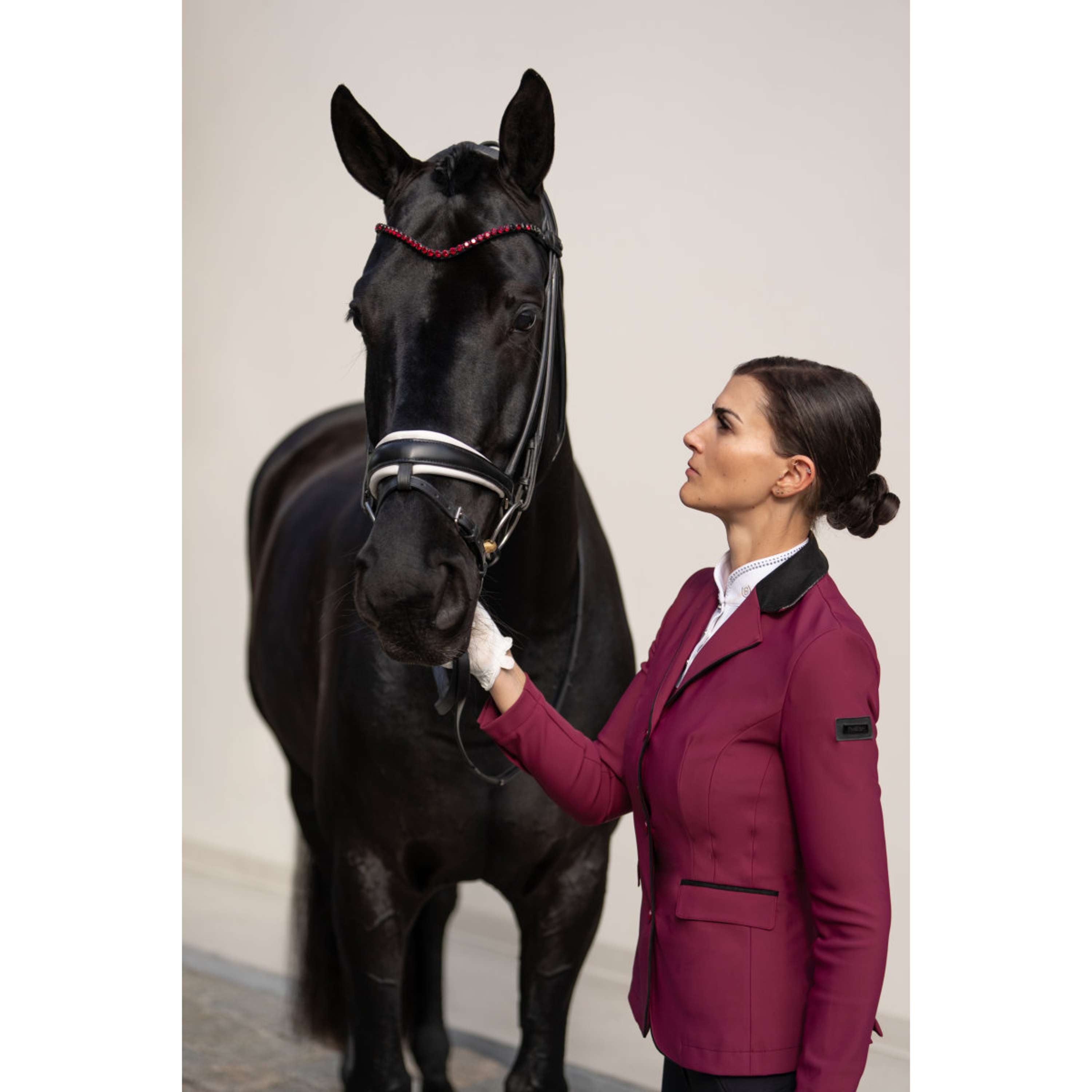 Equestrian Stockholm Wedstrijdjasje Classic Merlot