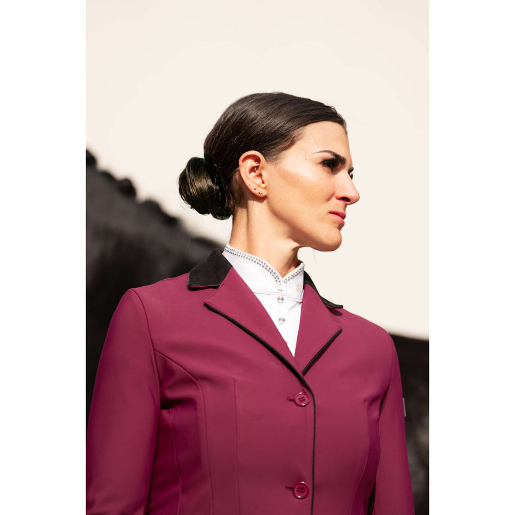 Equestrian Stockholm Wedstrijdshirt Revenew Merlot