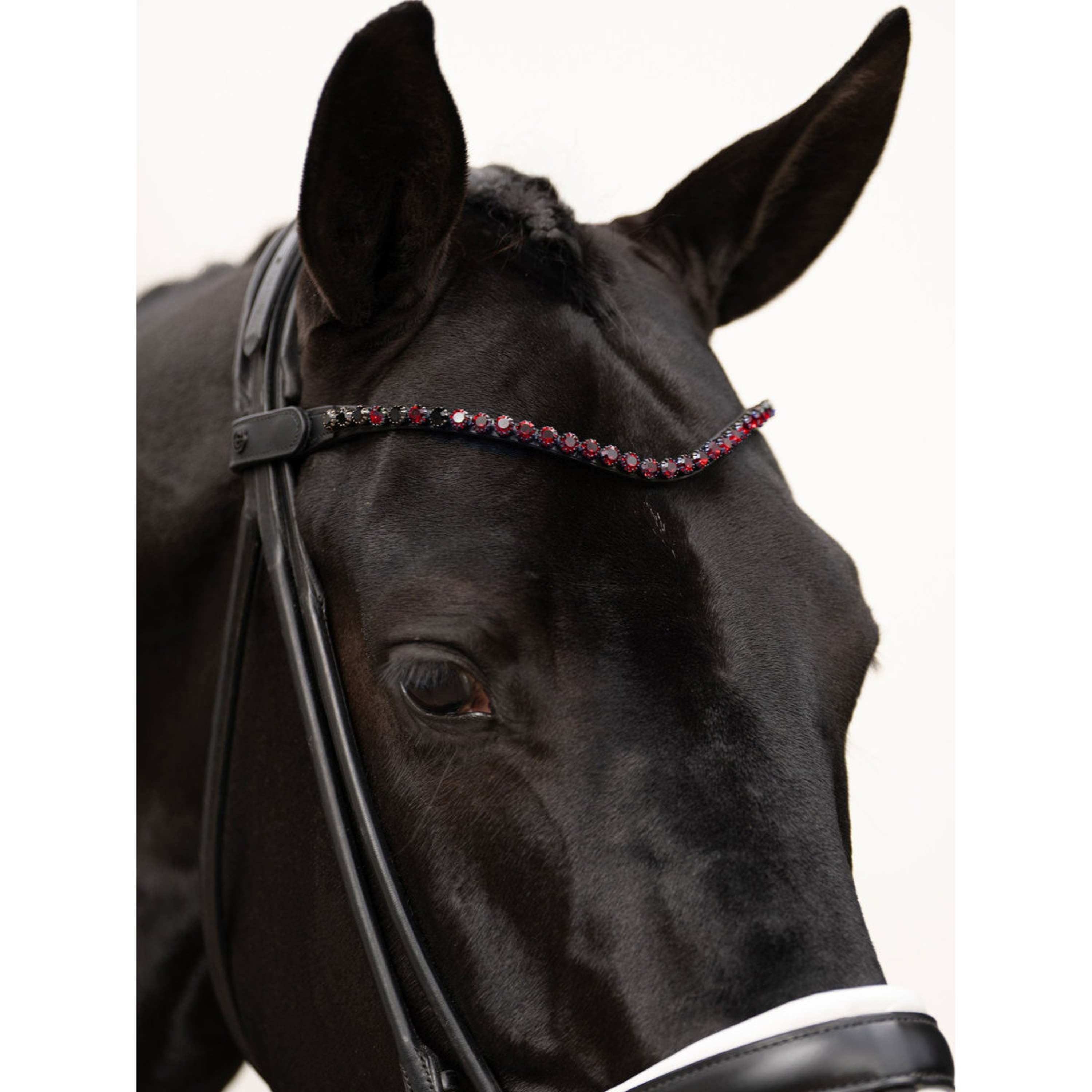 Equestrian Stockholm Frontriem Faded 8mm Merlot