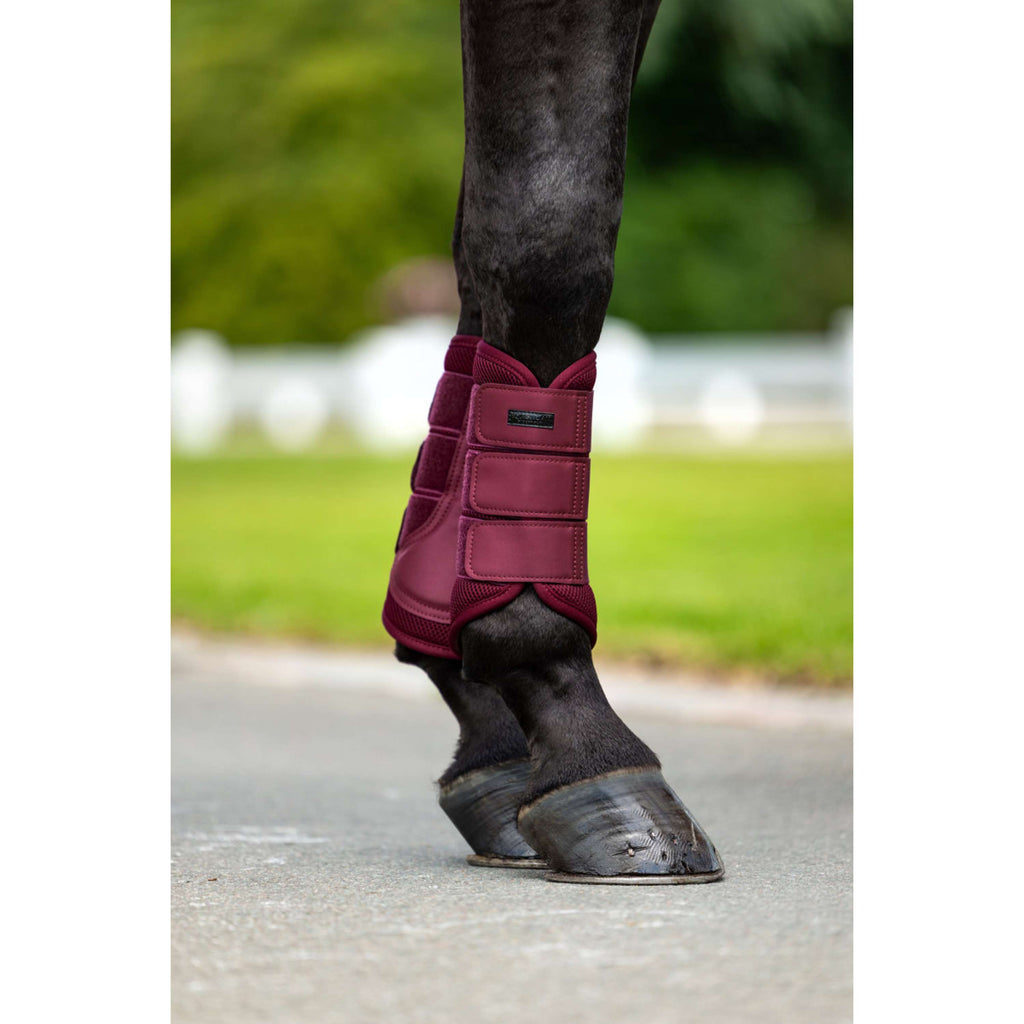 Equestrian Stockholm Beenbeschermers Mesh Merlot