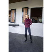 Equestrian Stockholm Fleecejack Velvet Merlot