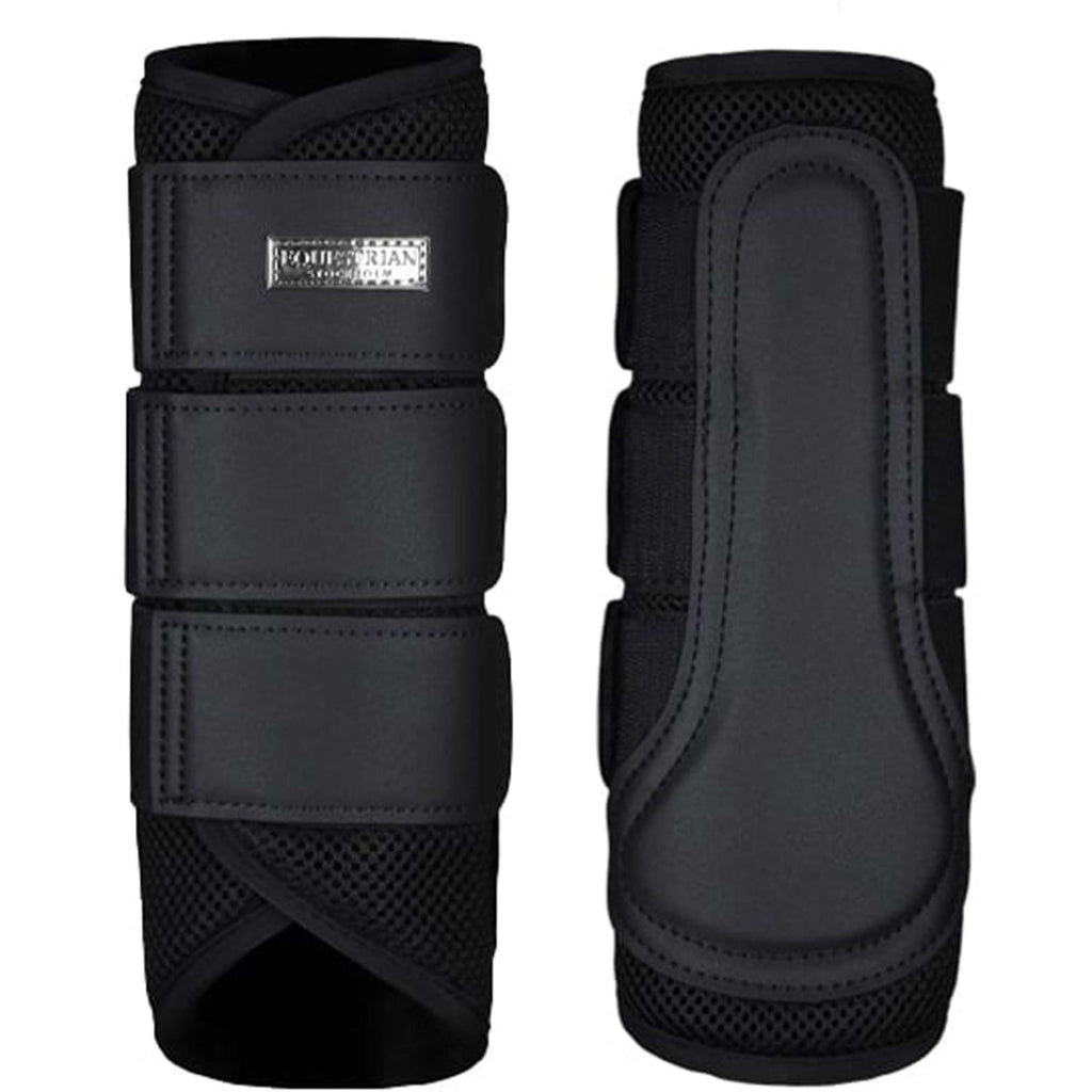 Equestrian Stockholm Beenbeschermers Classic Mesh All Black