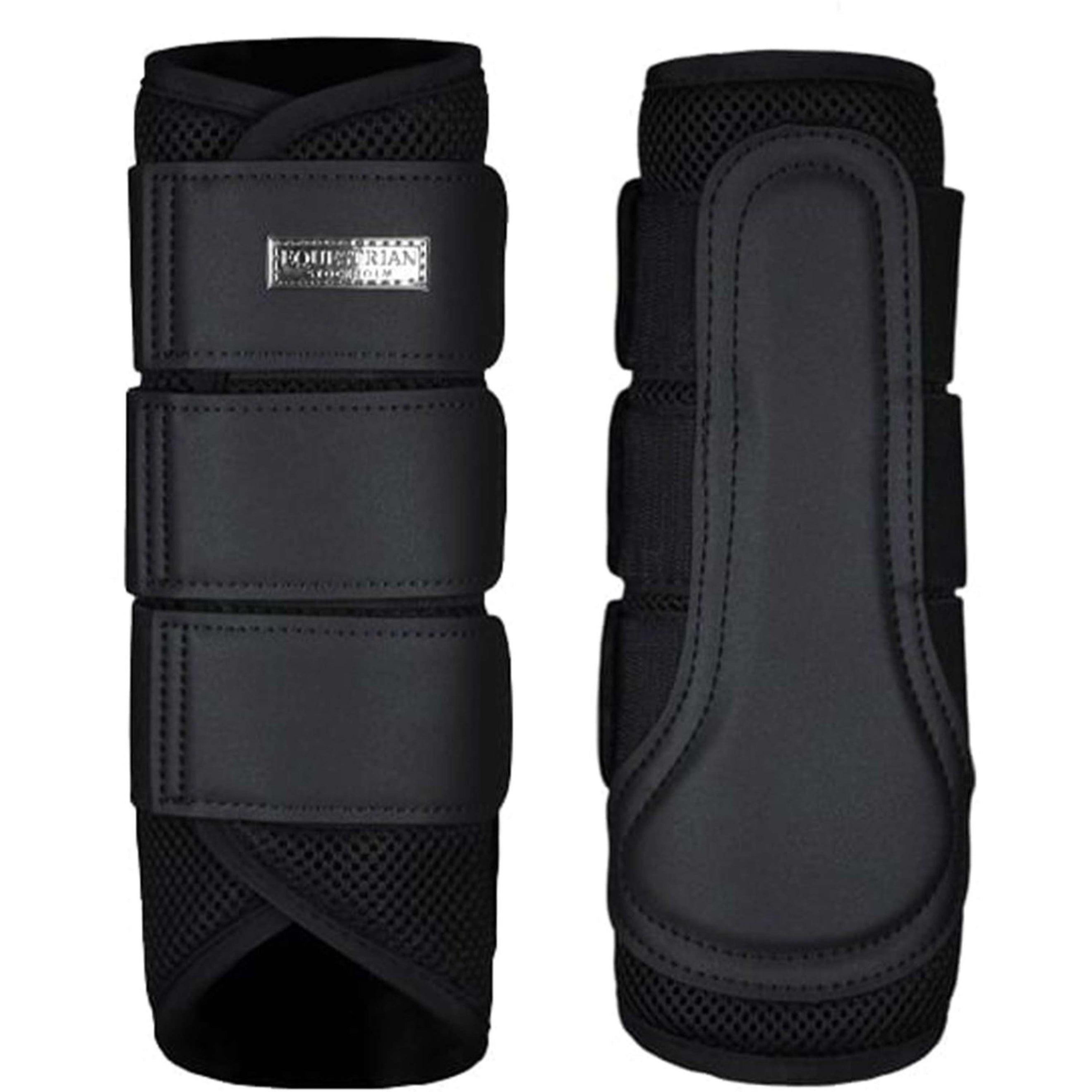 Equestrian Stockholm Beenbeschermers Classic Mesh All Black