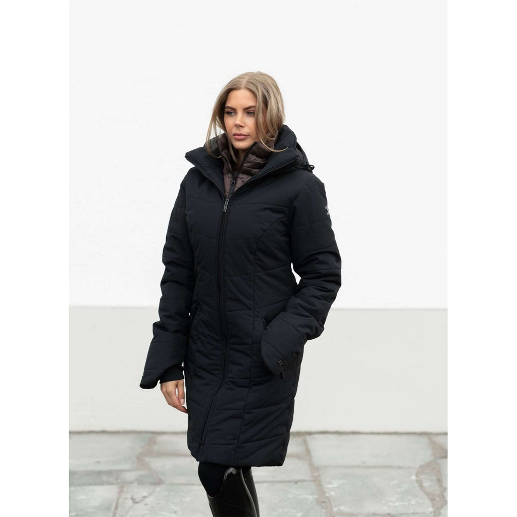 Equestrian Stockholm Winterjas Denali Black Mocha