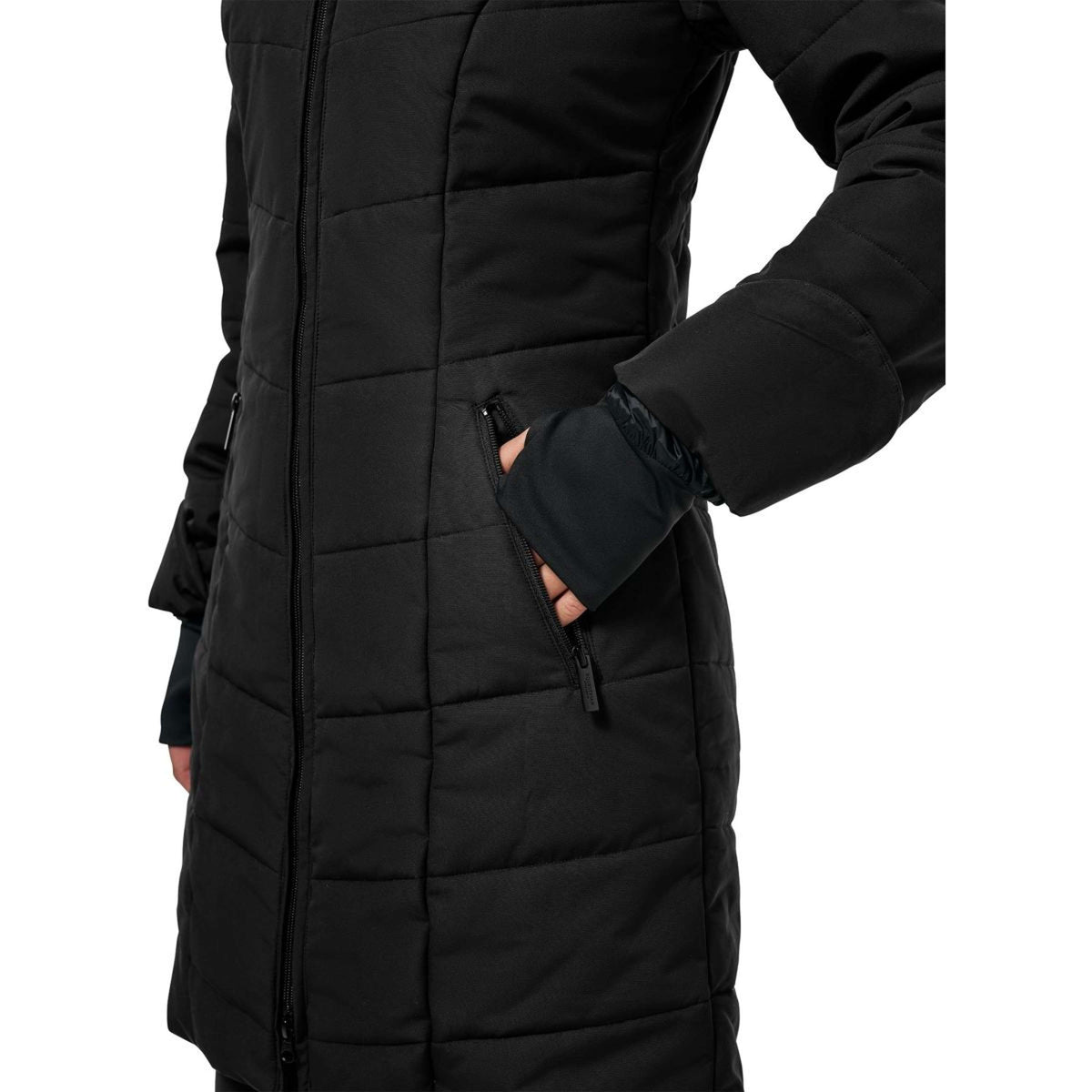 Equestrian Stockholm Winterjas Denali Black Mocha