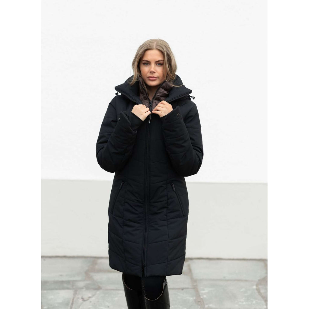 Equestrian Stockholm Winterjas Denali Black Mocha