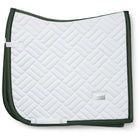 Equestrian Stockholm Zadeldekje Modern Dressuur Wit/Sycamore Green