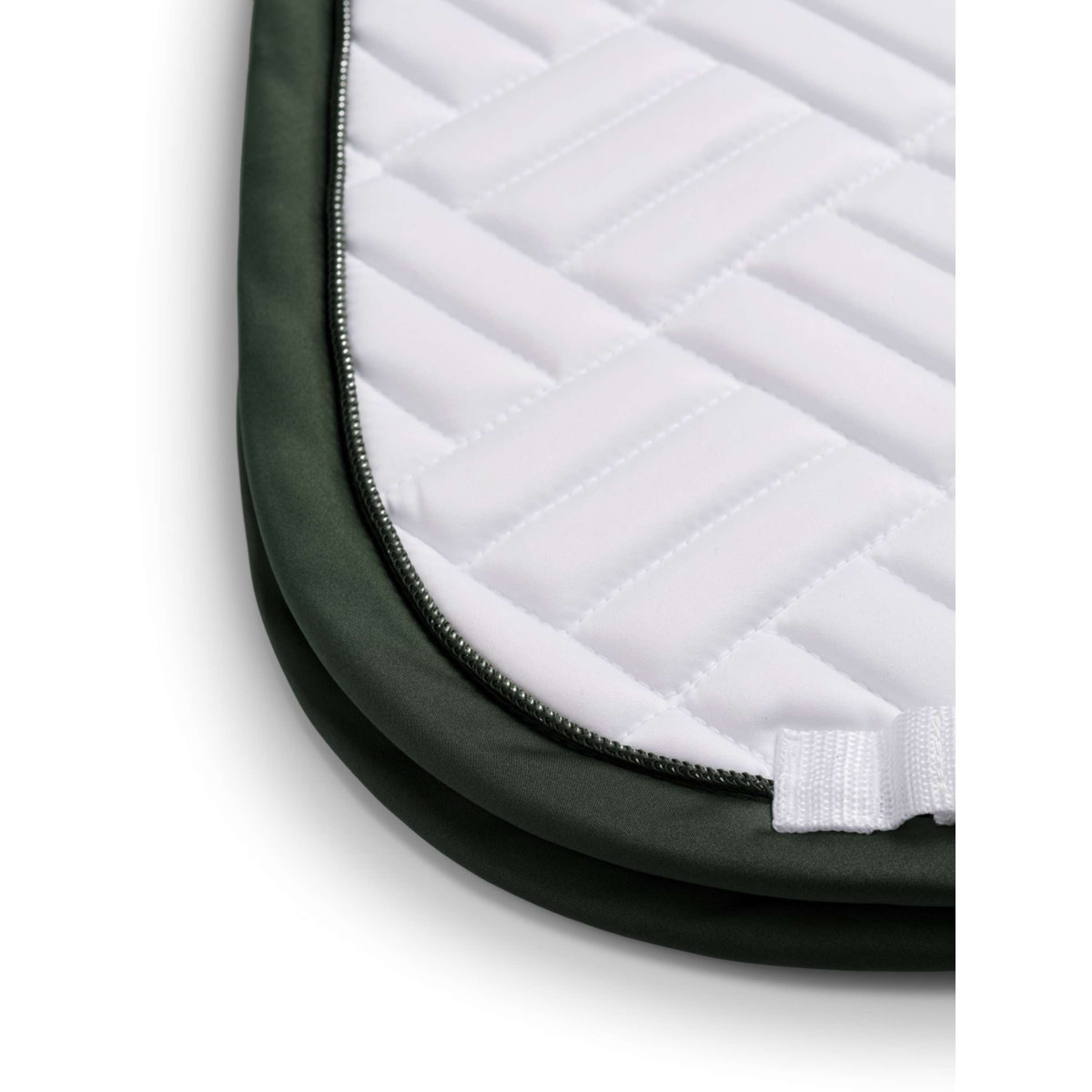 Equestrian Stockholm Zadeldekje Modern Dressuur Wit/Sycamore Green