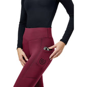 Equestrian Stockholm Rijlegging Movement Full Grip Merlot