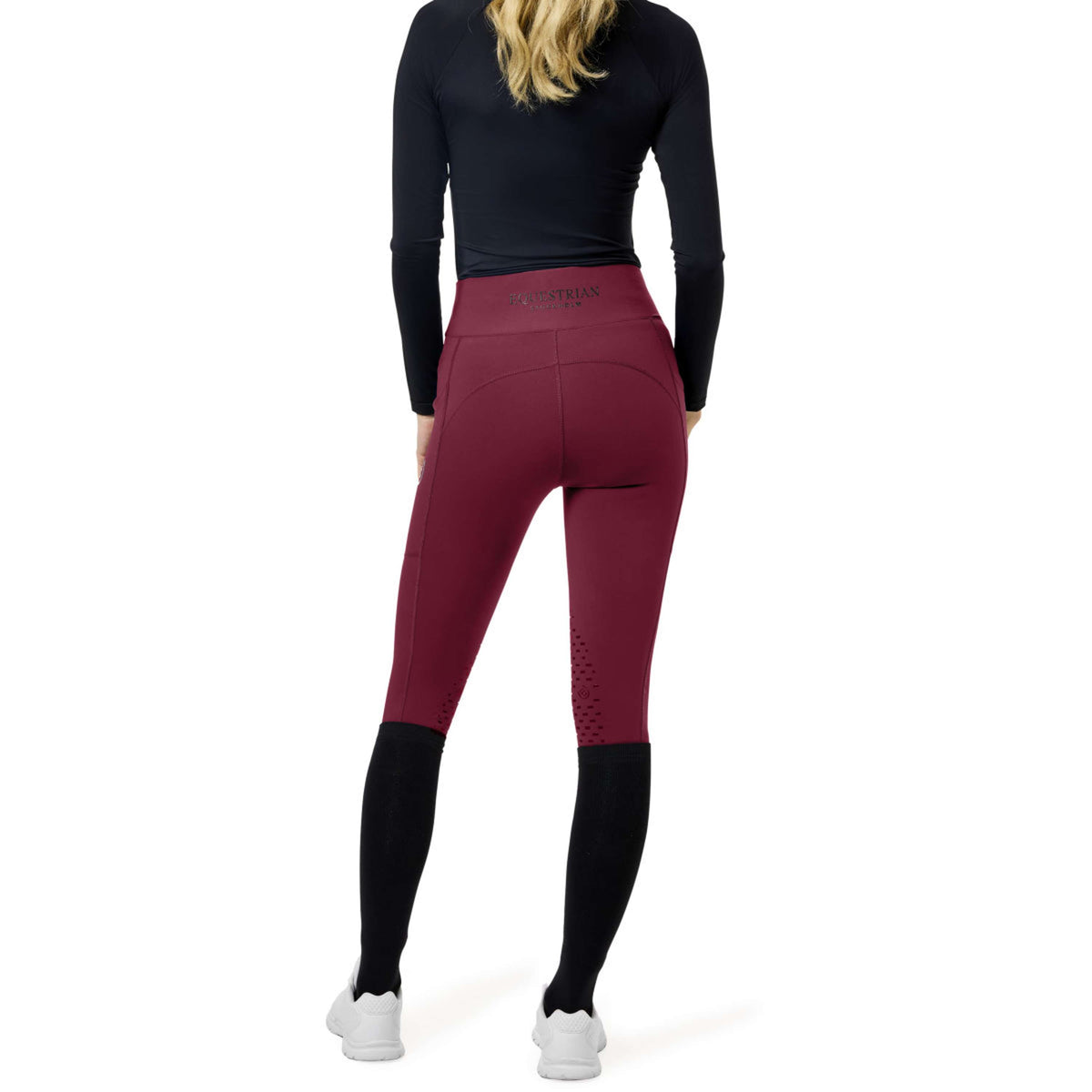 Equestrian Stockholm Rijlegging Movement Full Grip Merlot