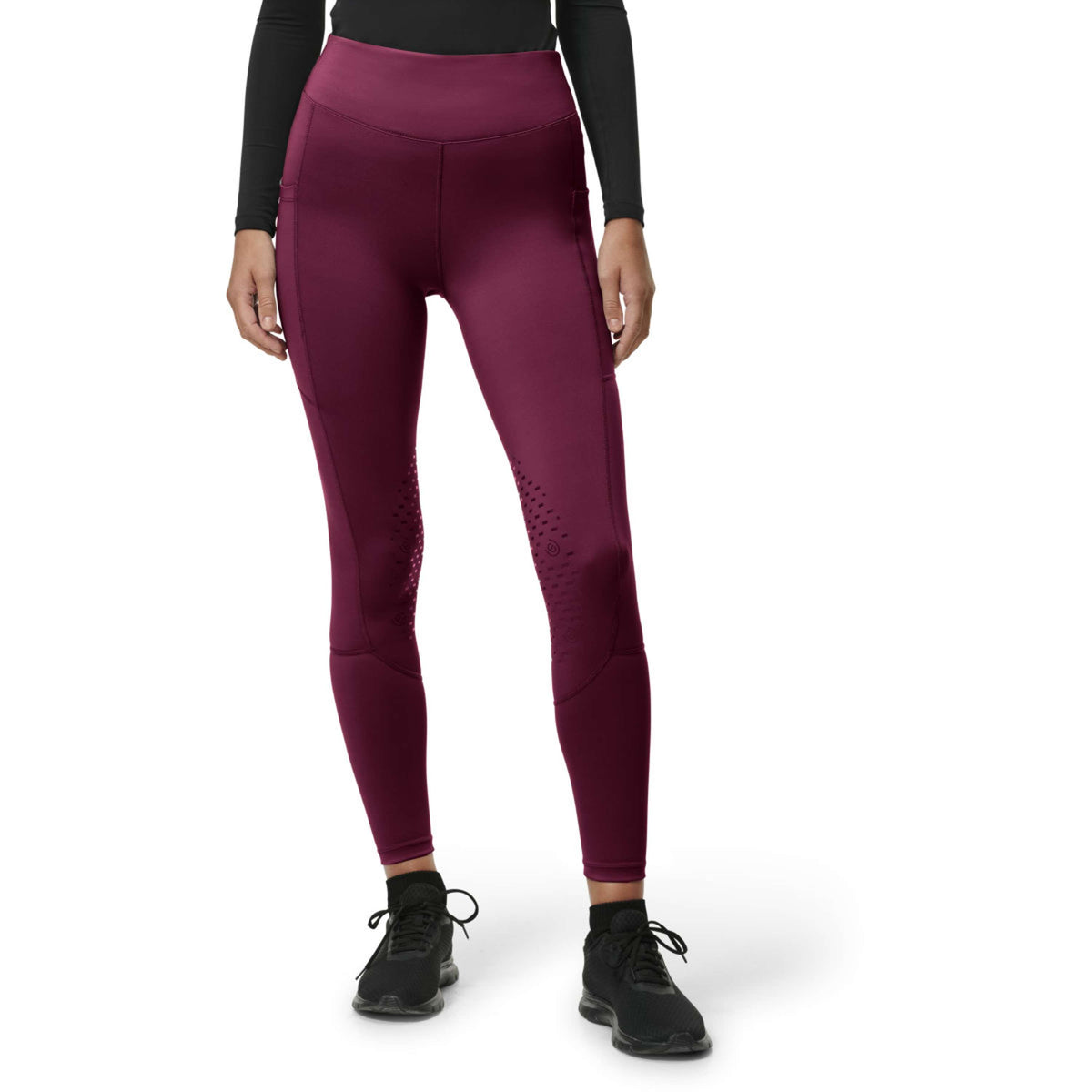 Equestrian Stockholm Rijlegging Movement Full Grip Merlot