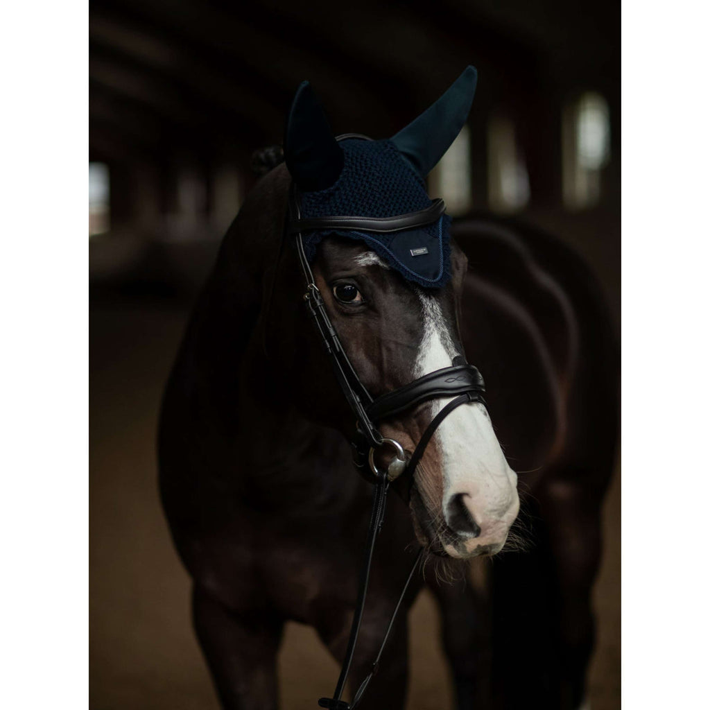 Equestrian Stockholm Oornetje Soundless Navy/Zilver