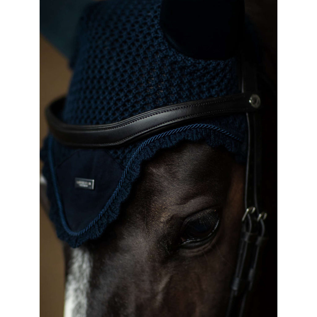 Equestrian Stockholm Oornetje Soundless Navy/Zilver