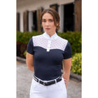 Equestrian Stockholm Wedstrijdshirt Crystal Champion Navy