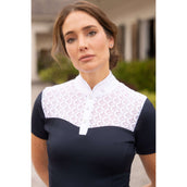 Equestrian Stockholm Wedstrijdshirt Crystal Champion Navy