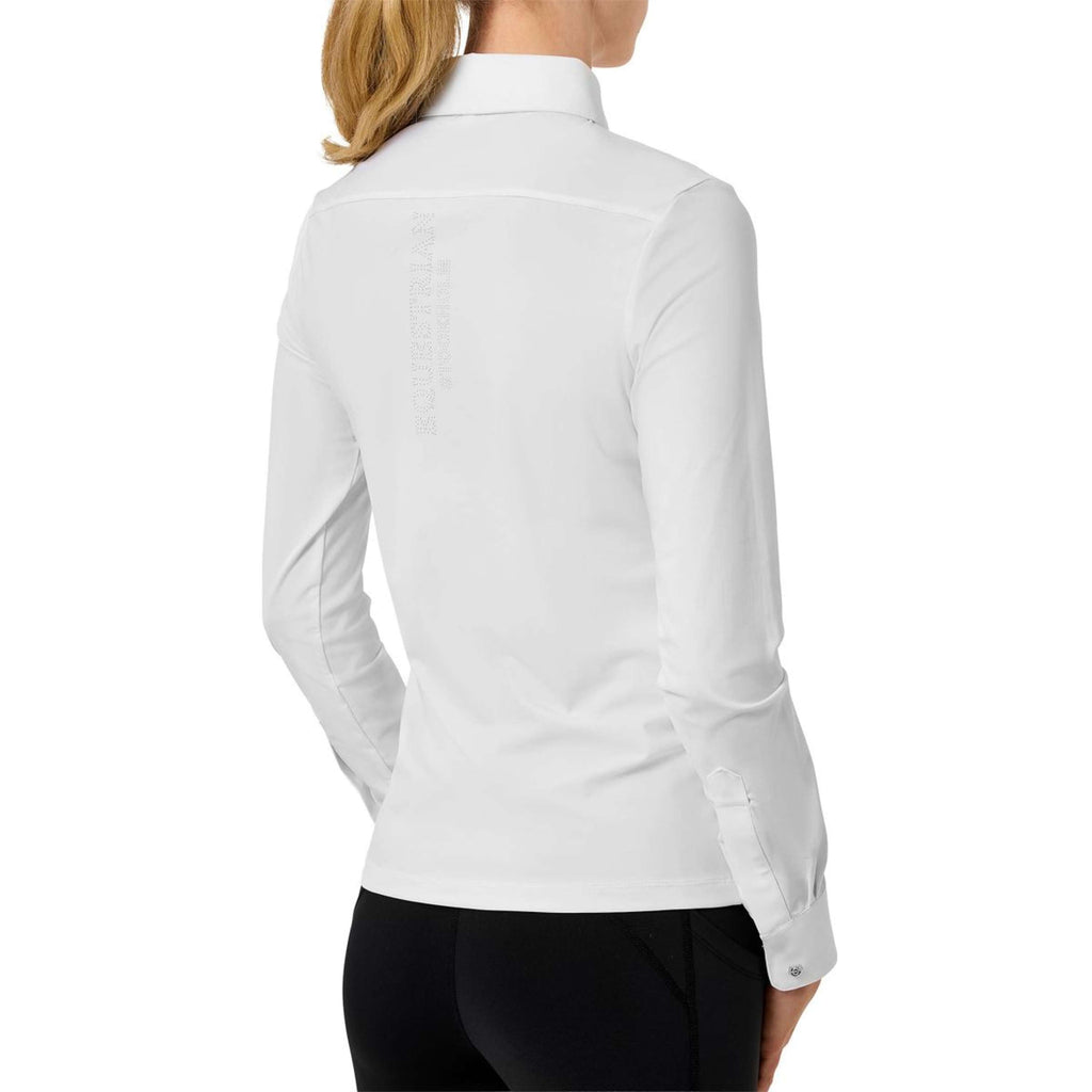 Equestrian Stockholm Wedstrijdshirt Performance Wit