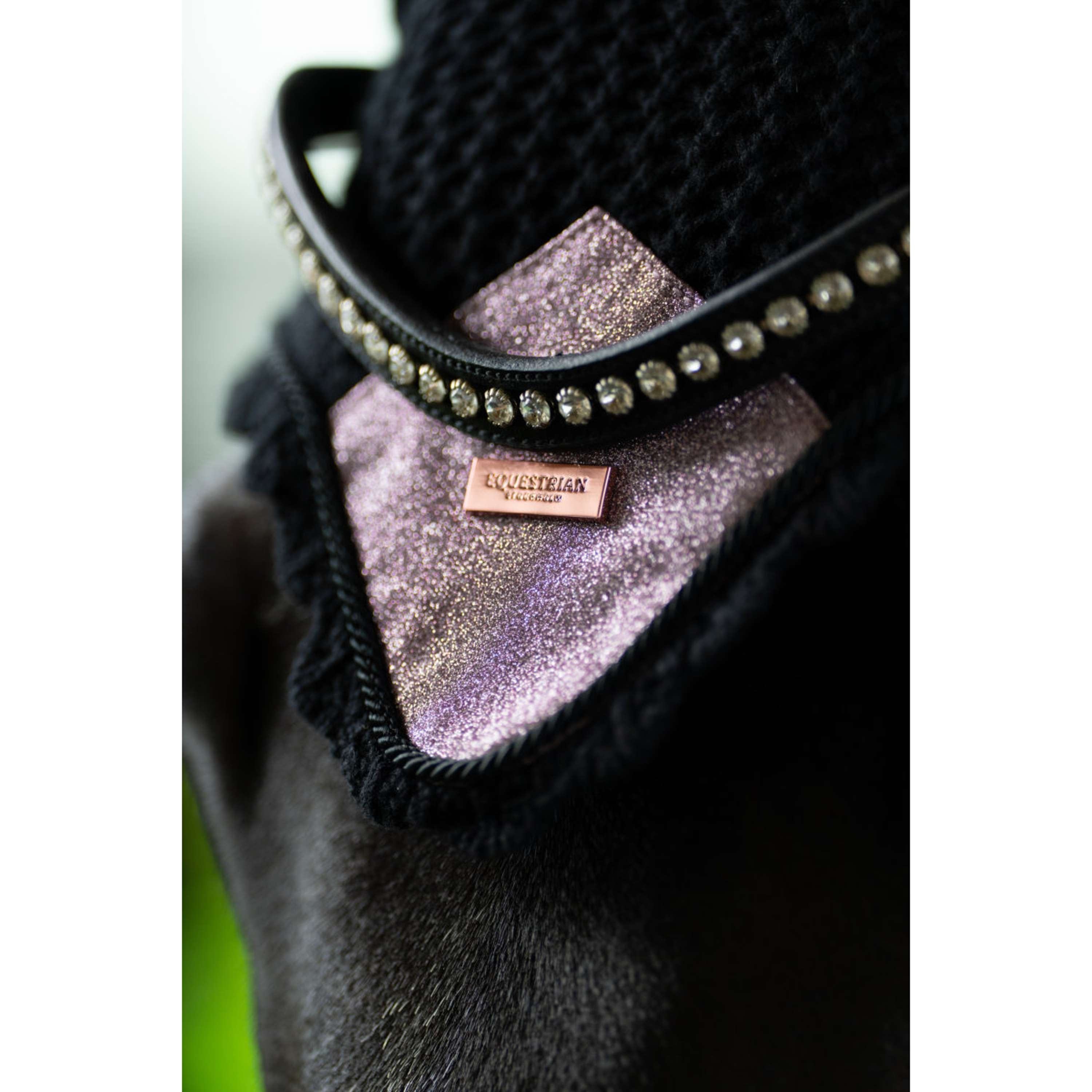 Equestrian Stockholm Oornetje Pink Glimmer