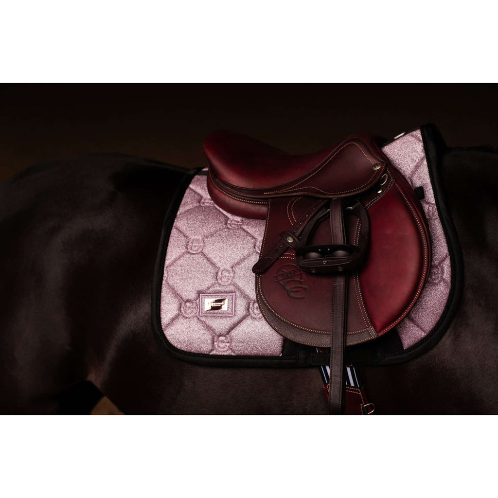Equestrian Stockholm Zadeldekje Springen Pink Glimmer