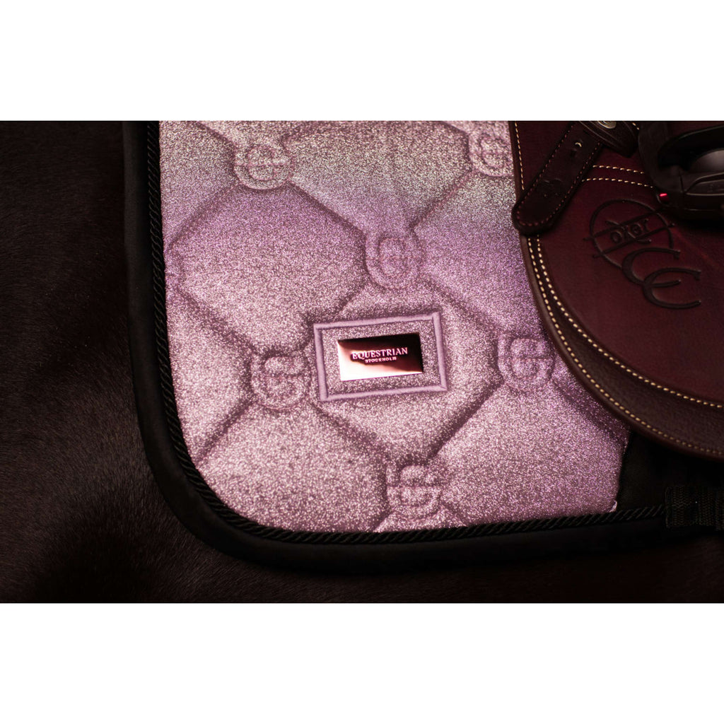 Equestrian Stockholm Zadeldekje Springen Pink Glimmer