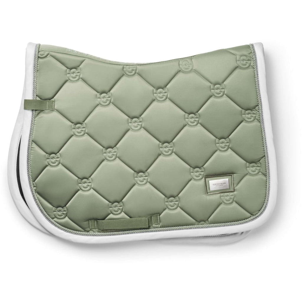 Equestrian Stockholm Zadeldekje Springen Pistachio White
