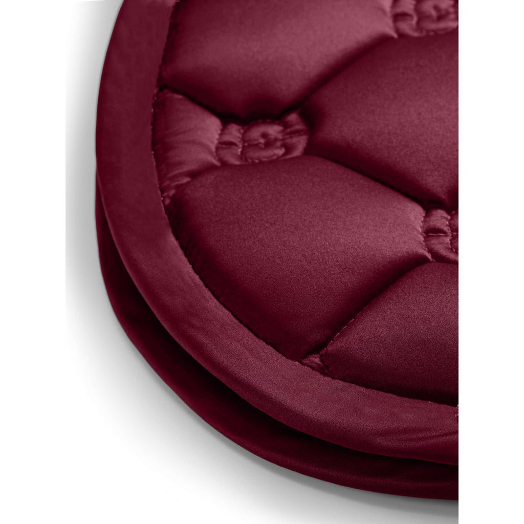 Equestrian Stockholm Zadeldekje Satin Springen Merlot