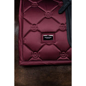 Equestrian Stockholm Zadeldekje Satin Dressuur Merlot