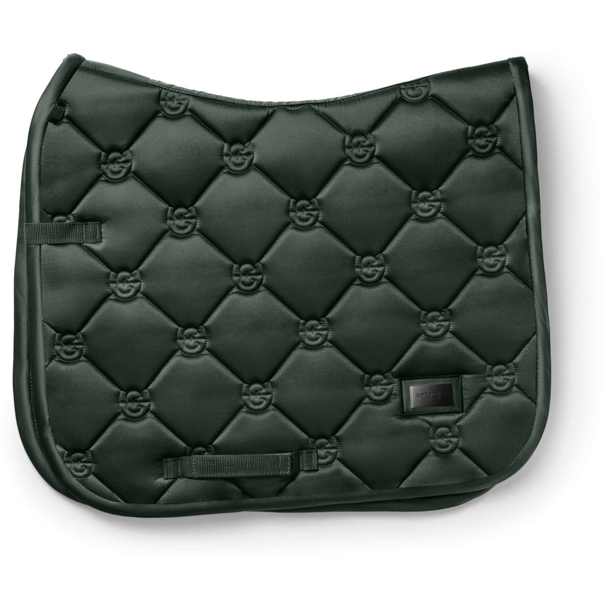 Equestrian Stockholm Zadeldekje Satin Dressuur Sycamore Green